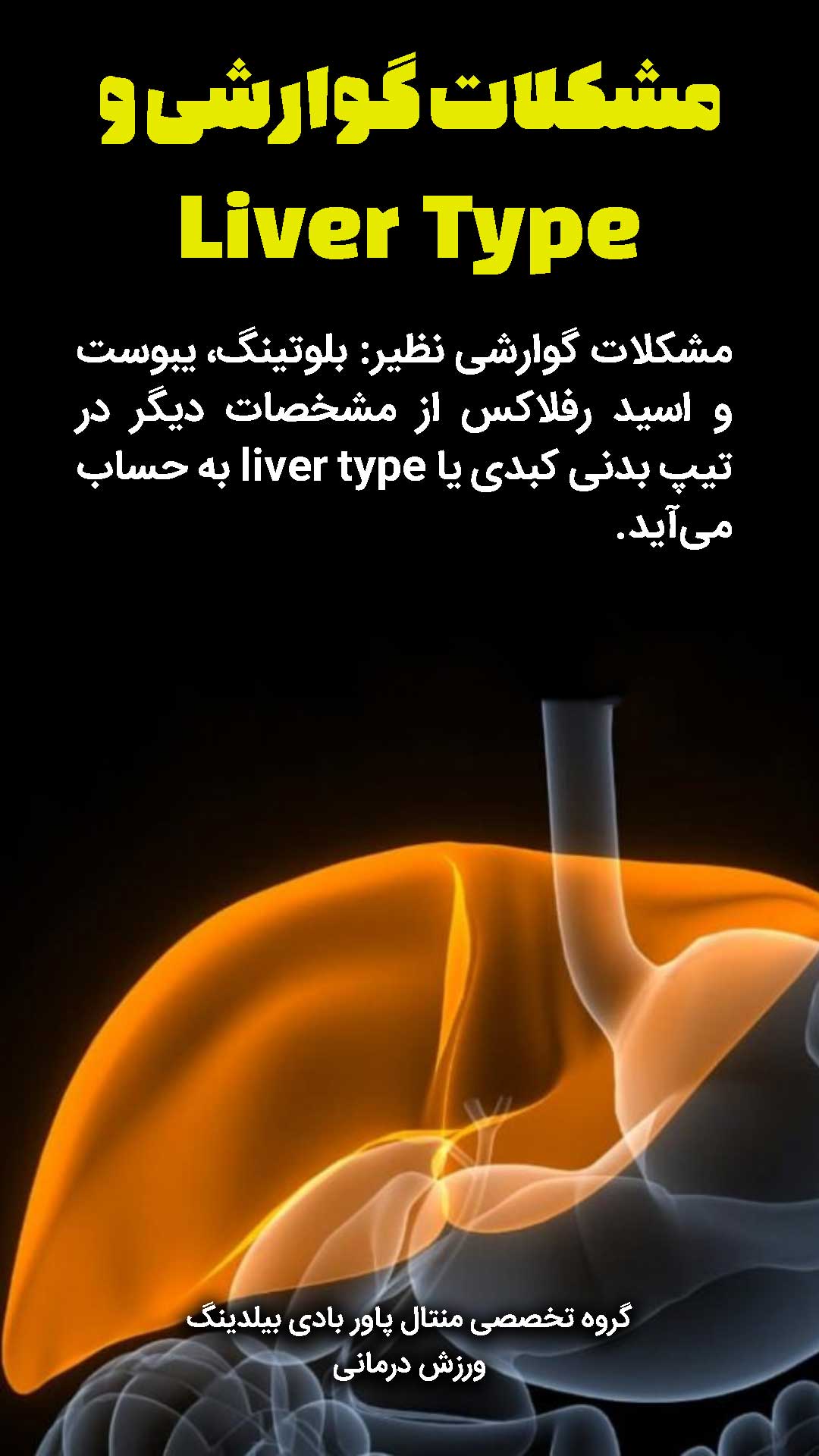 مشکلات گوارشی نظیر: بلوتینگ، یبوست و اسید رفلاکس از مشخصات دیگر در تیپ بدنی کبدی یا liver type به حساب می‌آید.